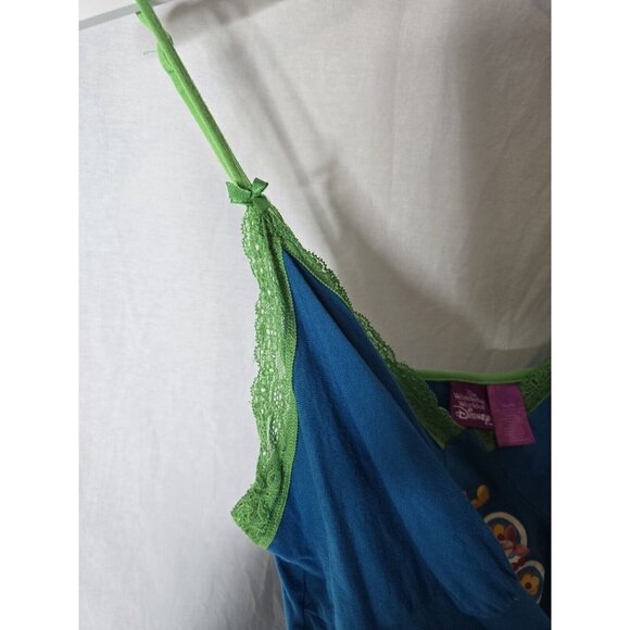 Vintage Women's Blue Winnie The Pooh Flowy Long Top/ Night Dress - Size XL - Picture 7 of 13